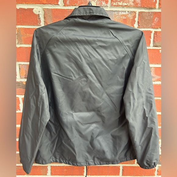 Vintage Locker Line LSU Tigers Embroidered Snap Down Black L Windbreaker Jacket - Picture 3 of 8